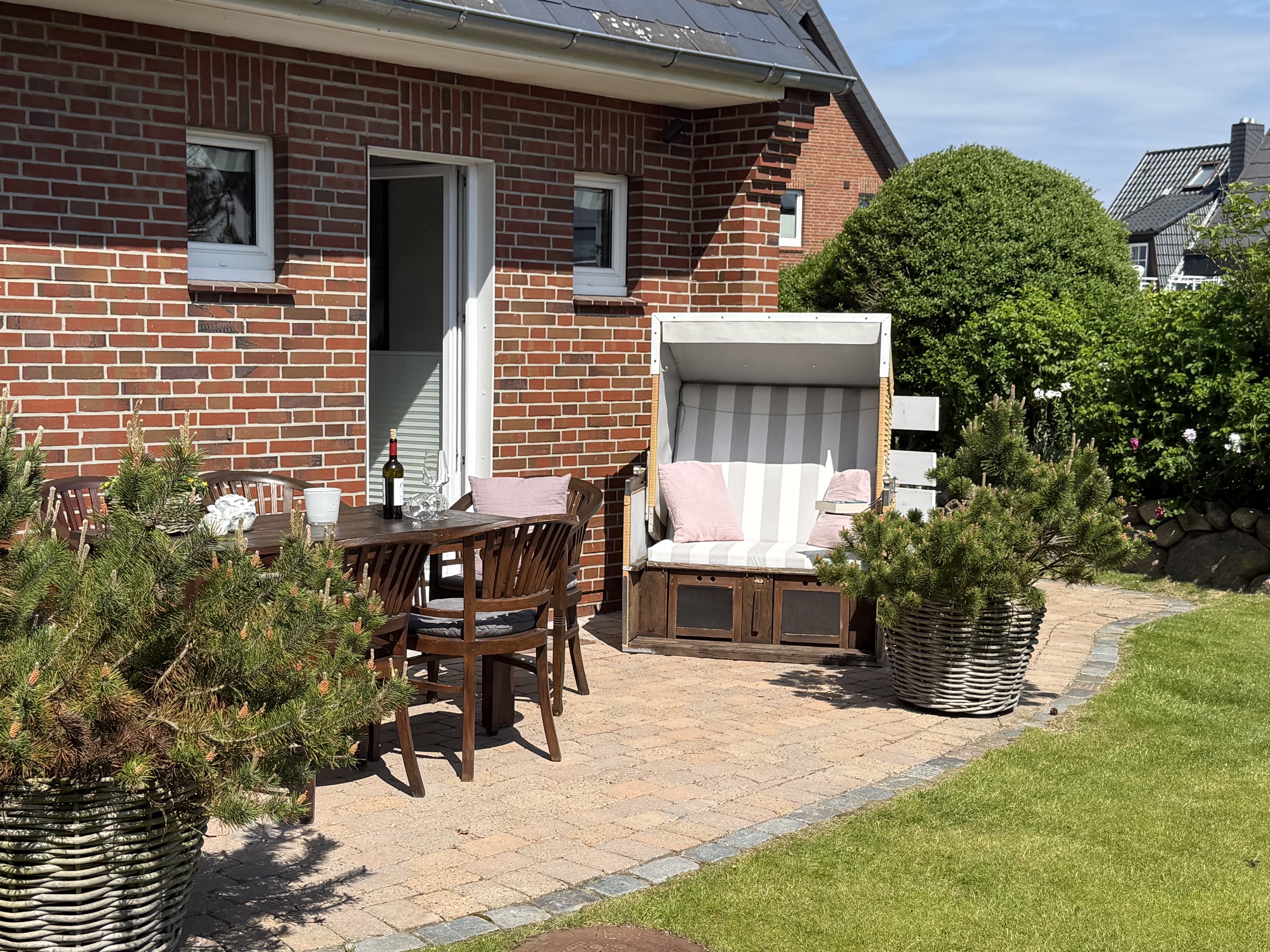 Terrasse hinten