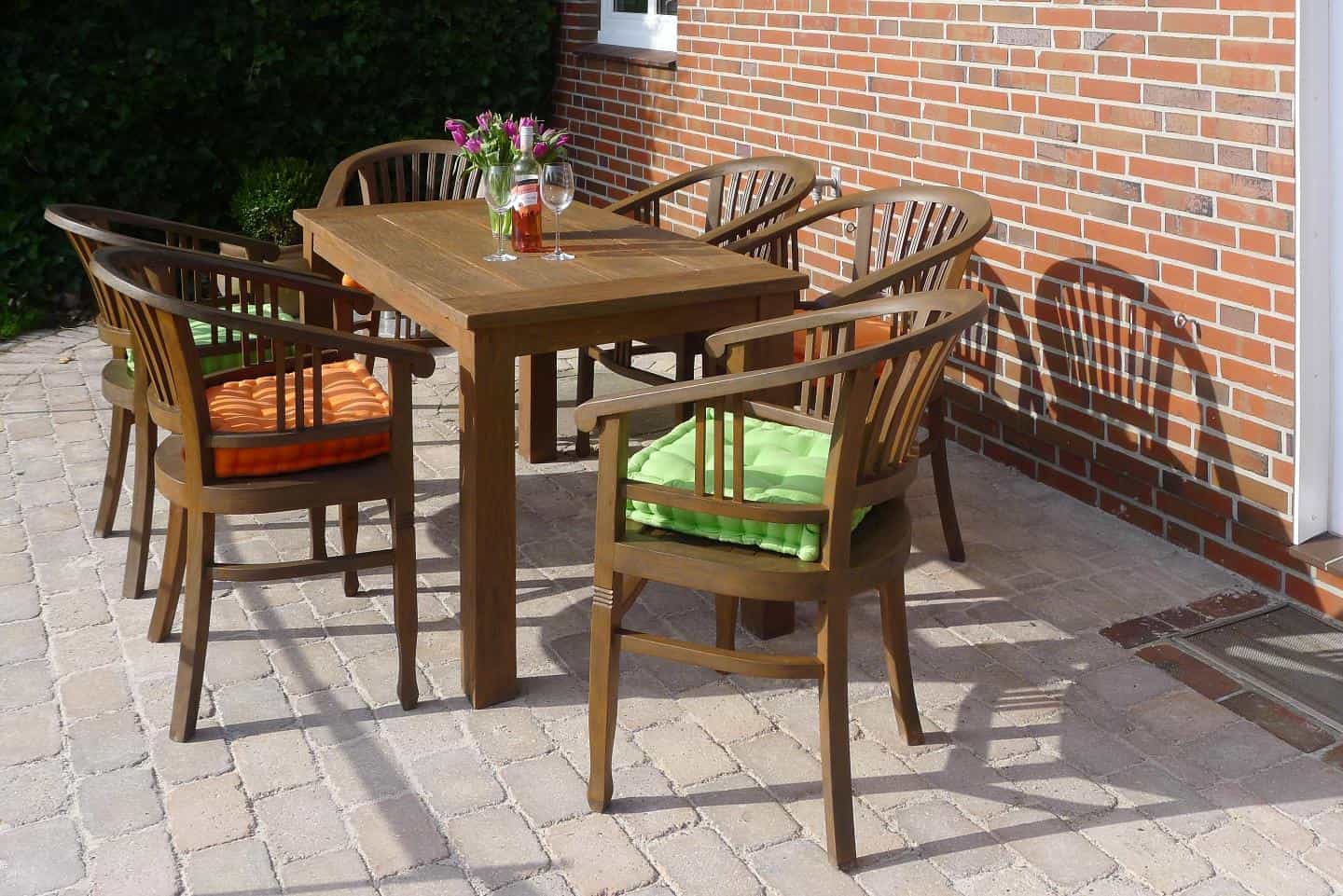 Terrasse hinten